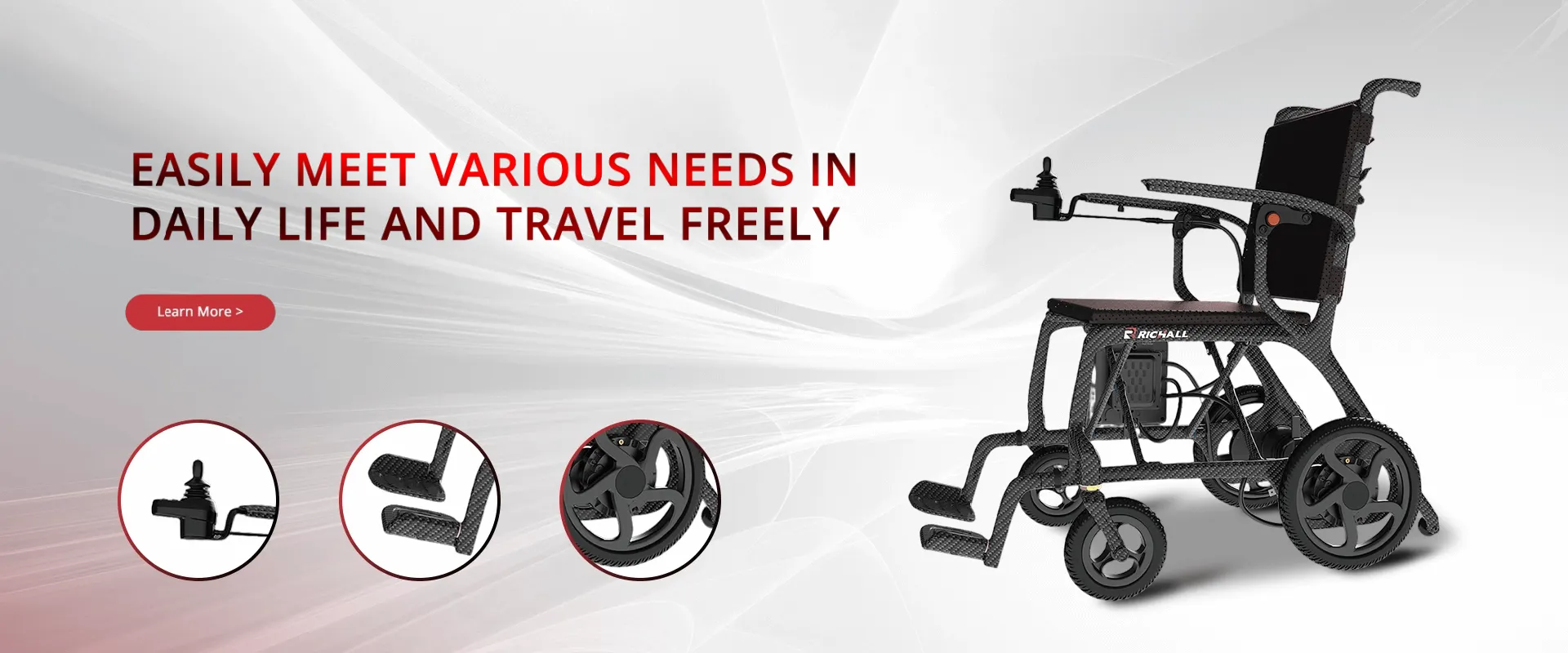EASILY MEET VARIOUS NEEDS IN DAILY LIFE AND TRAVEL FREELY