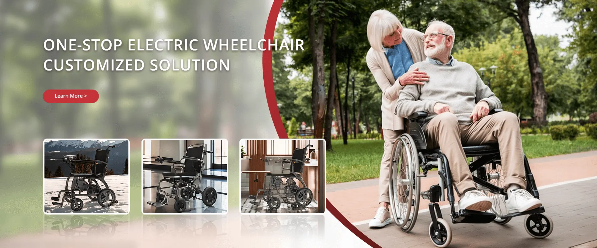 ONE-STOP ELECTRIC WHEELCHAIR CUSTOMIZED SOLUTION