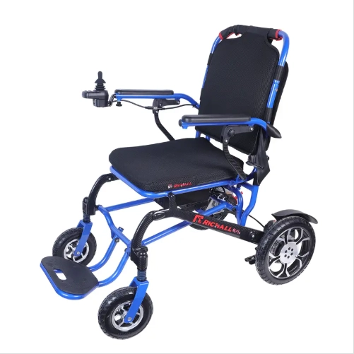 Folding Carbon Fiber Electric Wheelchair to Disabled Lightweight3