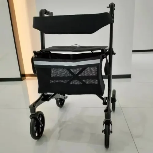 RC-1901 RICHALL Walking Aid Carbon fiber walkers for seniors with seat foldable-1