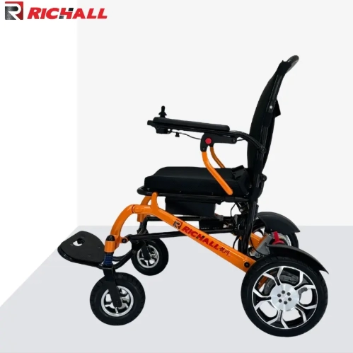 RC--3501 Outdoor Electric Aluminum Rollator Transfer Power Stair Wheelchair
