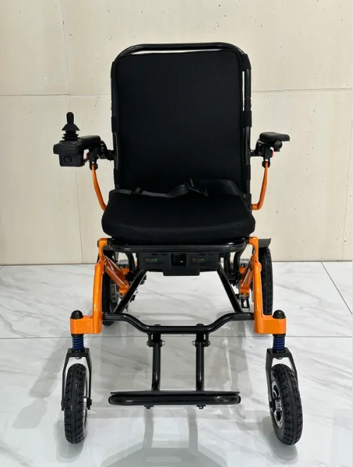RC-- lightweight foldable electric wheelchair Aluminium Alloy Folding Electric Wheelchair for Disabled Electric Wheelchair-1