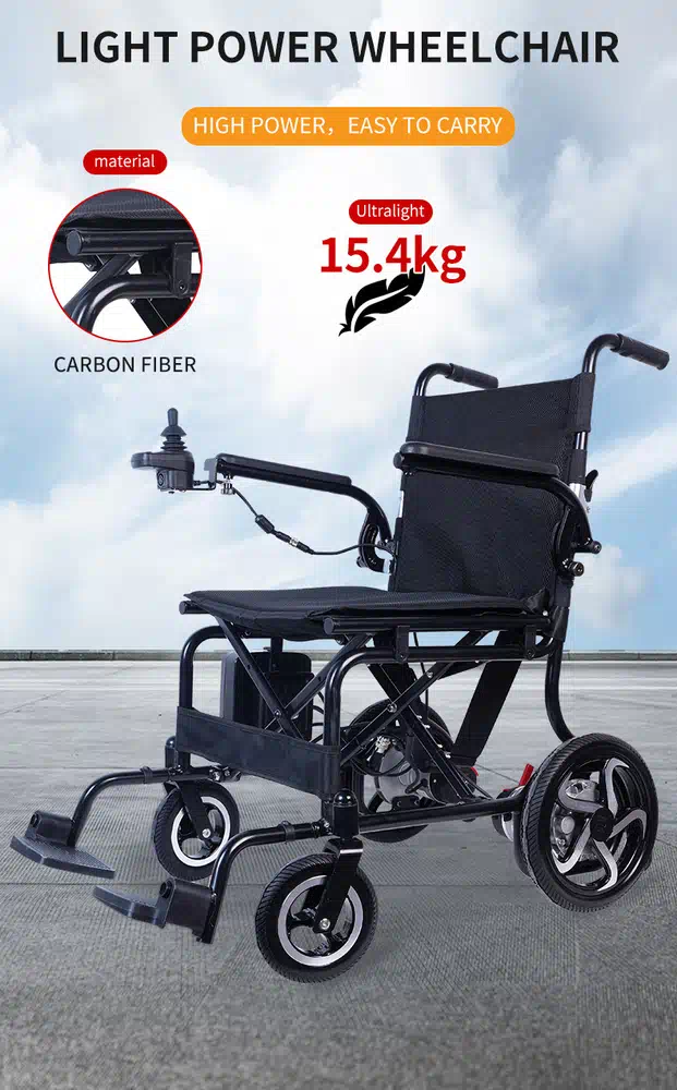 Ultra Light Folding Carbon Fiber Electric Whe